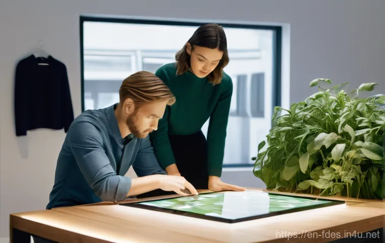 패션 코디네이터의 고객 데이터 분석 도구 - A vibrant, high-resolution photograph capturing a young woman (20s, wearing comfortable yet stylish ...