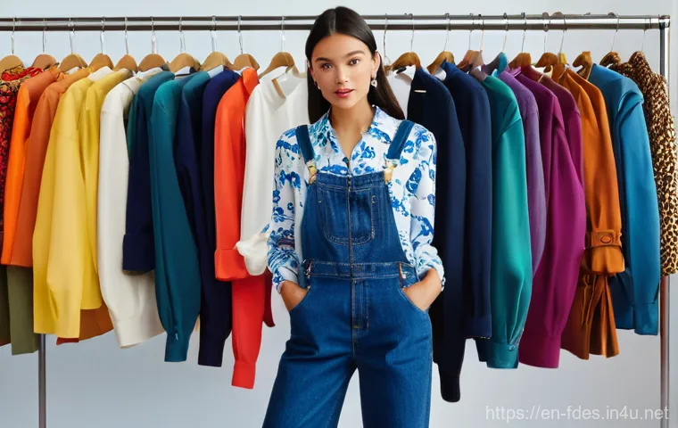 패션 코디네이터의 패션 예산 관리 - **Capsule Wardrobe Harmony:**
    A bright, clean, and elegantly organized walk-in closet bathed in ...