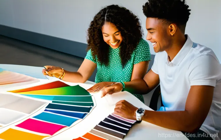 패션 코디네이터 이론 정리 - **Prompt:** A young woman in her early twenties, with a thoughtful and engaged expression, sits comf...